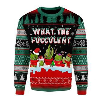 What The Fucculent Cactus Ugly Sweater | Favorety DE