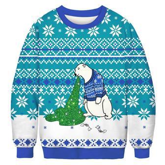 White Bear Ugly Christmas Sweater | Favorety AU