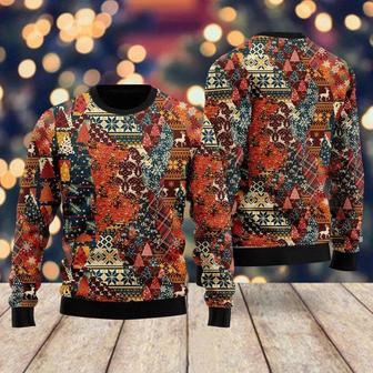 Xmas Fancy Pathwork Ugly Christmas Sweater For Men & Women | Favorety DE