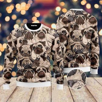 Yappy Holidays Puppy Dog Ugly Christmas Sweater For Men & Women | Favorety UK