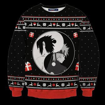 Yin Yang Naruto Sasuke Ugly Christmas Sweater | Favorety AU