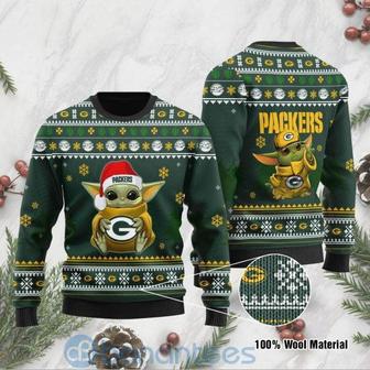 Yoda Baby Love Green Bay Packers Ugly Christmas Sweater | Favorety UK