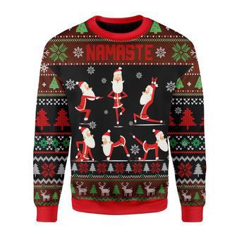 Yoga Ugly Christmas Sweater | Favorety AU