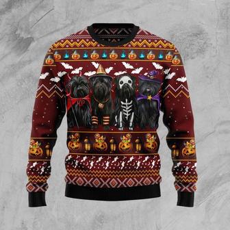 Affenpinscher Halloween Ugly Halloween Sweater | Favorety CA