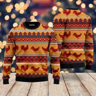 Amazing Chicken Ugly Christmas Sweater For Men & Women | Favorety