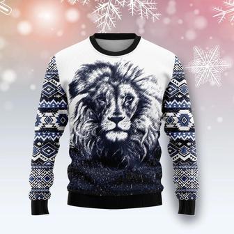 Awesome Lion Ugly Christmas Sweater | Favorety CA