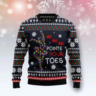 Ballet Pointe Your Toes Ugly Christmas Sweater | Favorety CA