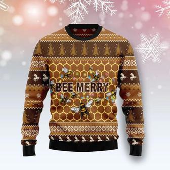 Bee Merry Ugly Christmas Sweater For Men & Women | Favorety AU