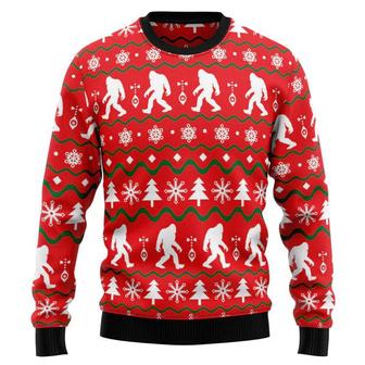 Bigfoot Ugly Christmas Sweater | Favorety