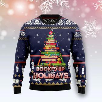 Book Christmas Tree Ugly Christmas Sweater | Favorety CA