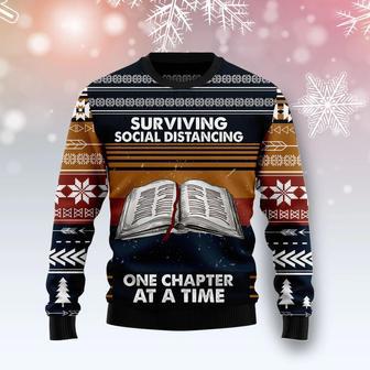 Book Retro Vintage Ugly Christmas Sweater | Favorety AU