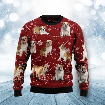 Bulldog Xmas Ugly Christmas Sweater | Favorety AU