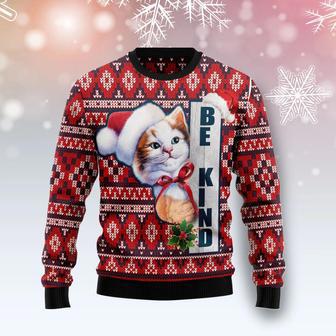 Cat Be Kind Ugly Christmas Sweater | Favorety AU