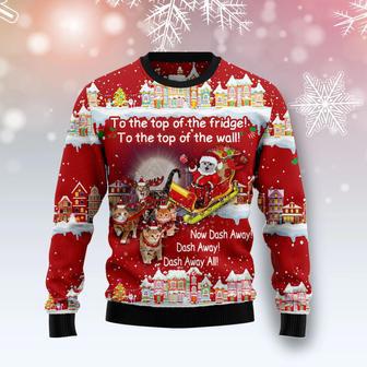 Cat Sleigh Christmas Ugly Christmas Sweater | Favorety DE