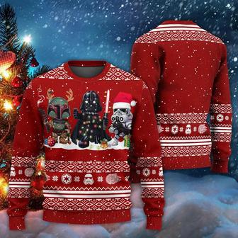 Christmas Star Wars Christmas Storm Trooper Darth Vader Mandalorian – Sweater | Favorety DE