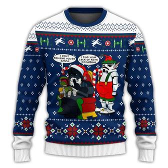 Christmas Star Wars Darth Vader I Find Your Lack of Faith Disturbing – Sweater | Favorety CA