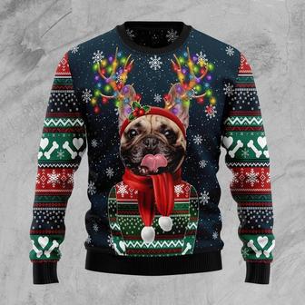 Cool French Bulldog Ugly Christmas Sweater | Favorety AU