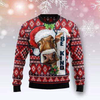 Cow Be Kind Ugly Christmas Sweater | Favorety UK