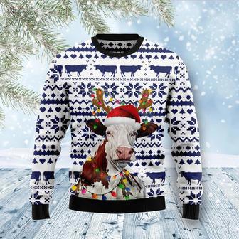 Cow Christmas Reunion Ugly Christmas Sweater | Favorety DE