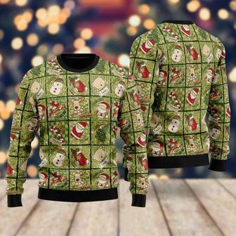 Cute Christmas Pattern Ugly Christmas Sweater For Men & Women | Favorety