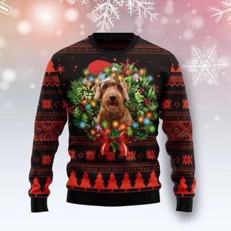 Cute Goldendoodle Ugly Christmas Sweater unisex womens & mens, couples matching, friends, dog lover, funny family sweater gifts | Favorety UK