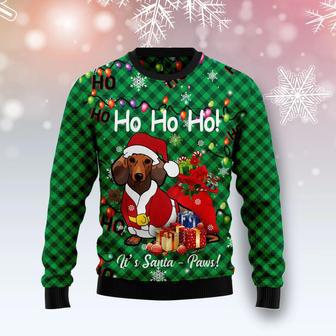 Dachshund Santa Paw Ugly Christmas Sweater | Favorety UK