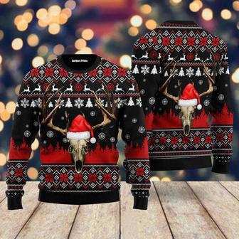 Deer Hunting Christmas Ugly Christmas Sweater For Men & Women | Favorety