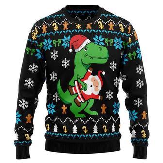 Dinosaur Ugly Christmas Sweater | Favorety