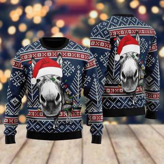 Donkey Funny Christmas Ugly Christmas Sweater For Men & Women | Favorety CA