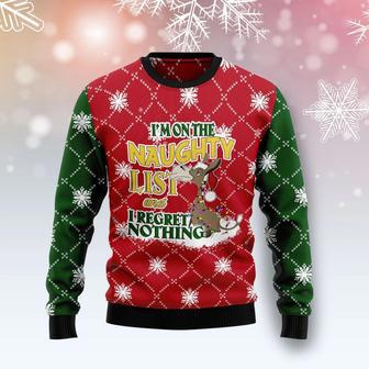 Donkey Naughty List Ugly Christmas Sweater | Favorety DE