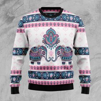 Elephant Mandala Ugly Christmas Sweater | Favorety DE