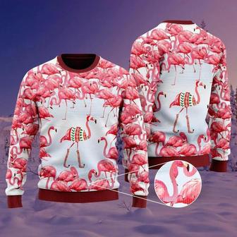 Flamingo Fa La La La Mingo Christmas Ugly Christmas Sweater For Men & Women | Favorety AU