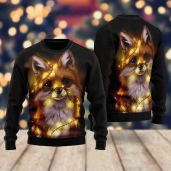 Fox Merry Christmas Ugly Christmas Sweater For Men & Women | Favorety