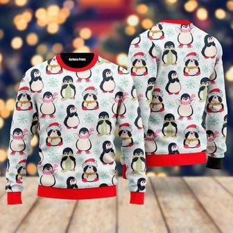 Funny Christmas Penguins Ugly Christmas Sweater For Men & Women | Favorety DE