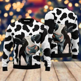 Funny Cow Ugly Christmas Sweater For Men & Women | Favorety