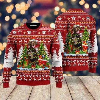 German Shorthaired Dog Ugly Christmas Sweater For Men & Women | Favorety CA