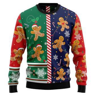 Gingerbread Christmas Cookie Ugly Christmas Sweater | Favorety DE