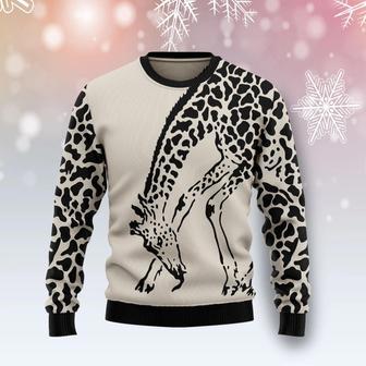 Giraffe Pattern Ugly Christmas Sweater | Favorety UK