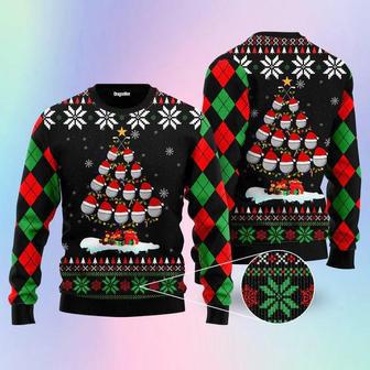 Golf Christmas Tree Snow Ugly Christmas Sweater For Men & Women Adult | Favorety