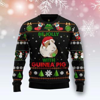 Guinea Pig Be Jolly Ugly Christmas Sweater | Favorety UK