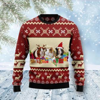 Guinea Pig Snow Ugly Christmas Sweater | Favorety