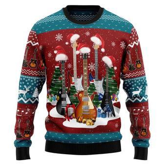 Guitar Christmas Ugly Christmas Sweater | Favorety CA