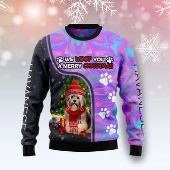 Havanese Hologram Color Ugly Christmas Sweater | Favorety DE