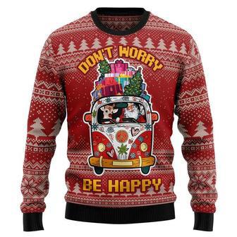 Hippie Car Ugly Christmas Sweater | Favorety AU