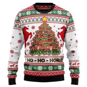 Horse Christmas Tree Ugly Christmas Sweater | Favorety DE