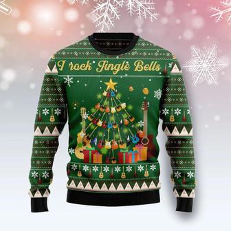 I Rock Jingle Bells Ugly Christmas Sweater | Favorety AU