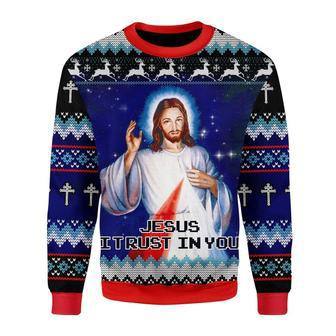 I Trust In You Christmas Sweater | Favorety UK