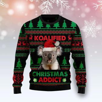 Koala Koalified Christmas Addict Ugly Christmas Sweater | Favorety DE