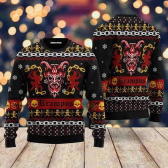 Krampus Horror Ugly Christmas Sweater For Men & Women | Favorety DE