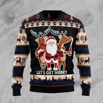 Let‘s Get Merry Ugly Christmas Sweater | Favorety DE